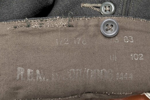 German Army Field Trousers (2nd pattern) Maker Mark