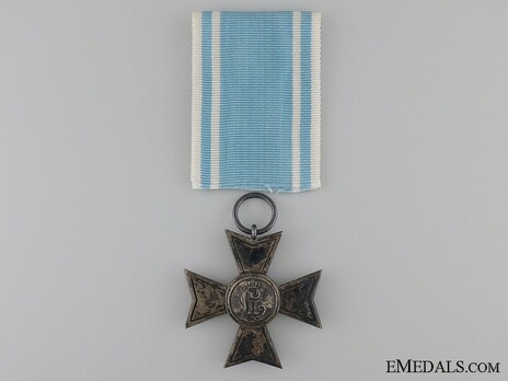 Reserve Infantry Long Service Decorations, I Class Cross Obverse