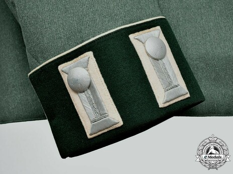 German Army Infantry Officer's Dress Tunic Cuff Detail