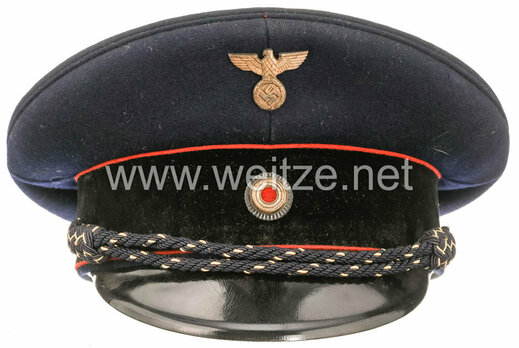 Reichsbahn 1935 Pattern Pay Group 12-17 Visor Cap Front