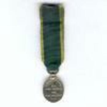 Miniature Silver Medal (with King George V effigy) Reverse