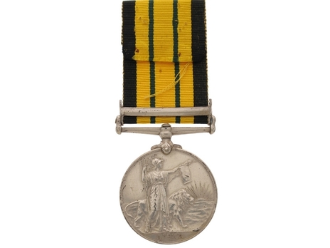 Silver Medal (with “N. NIGERIA” clasp) Reverse