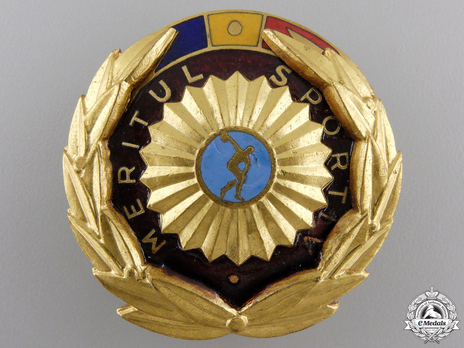 Order of Sport Merit, I Class Breast Star Obverse