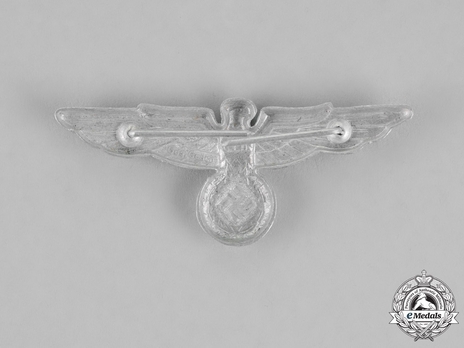 Reichsbahn Bahnschutz/Bahnpolizei Metal Cap Eagle Reverse