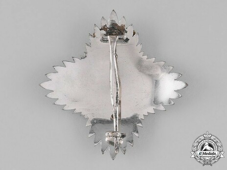 Royal Order of George I, Civil Division, Grand Commander Breast Star Reverse