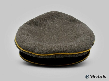 Waffen-SS Cavalry/Reconnaissance NCO/EM's Visor Cap Back