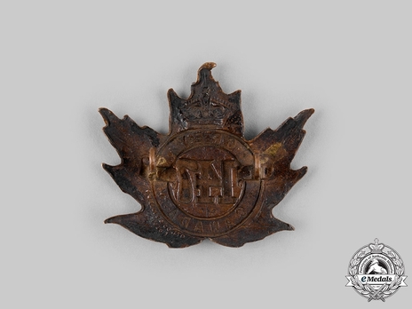 147th Infantry Battalion Other Ranks Cap Badge Reverse