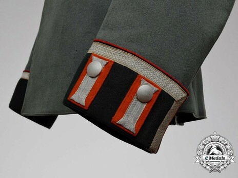 German Army Artillery & Ordnance NCO/EM Ranks Cuff Patches