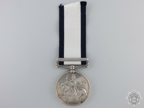 Silver Medal (with "NILE" clasp) Reverse