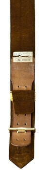 NSDAP Brocade Dress Belt Strap Reverse