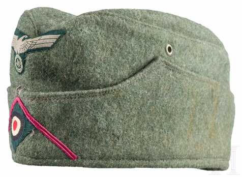 German Army Staff Field Cap M35 Profile