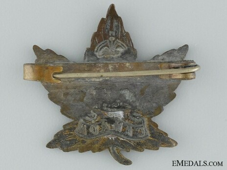 103rd Infantry Battalion Other Ranks Collar Badge Reverse