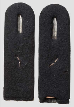 Waffen-SS Signals Obersturmführer Shoulder Boards Reverse