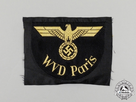 Reichsbahn Sleeve Eagle (Wehrmacht-Verkehrsdirektion version) Obverse