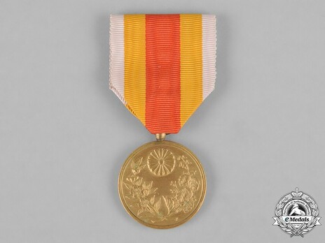 Korean Annexation Commemorative Medal Obverse