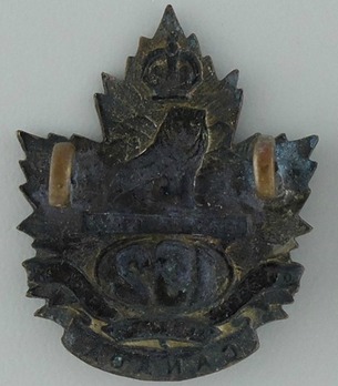 192nd Infantry Battalion Other Ranks Collar Badge Reverse