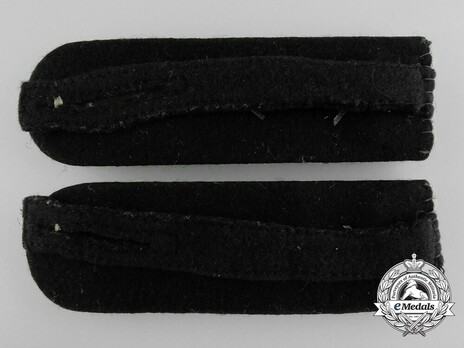 Waffen-SS Signals Hauptsturmführer Shoulder Boards Reverse