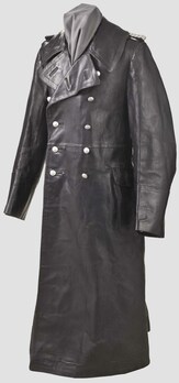 Allgemeine SS Leather Overcoat Obverse