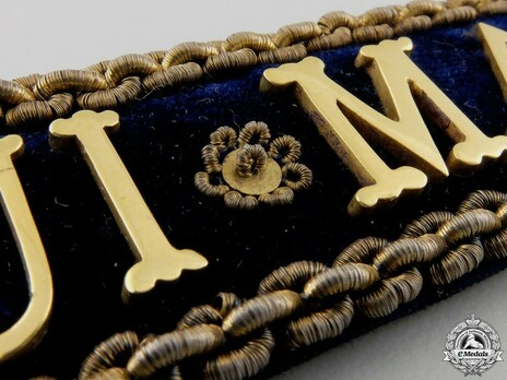 Garter (with gold) Obverse Detail