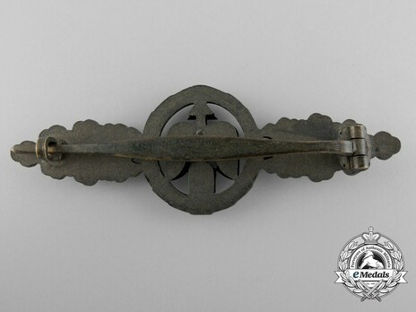 Short-Range Night Fighter Clasp, in Bronze (in zinc) Reverse