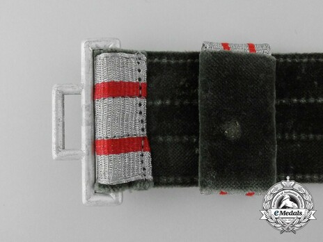 German Army Band Leader's Dress Belt Reverse