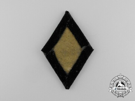 Allgemeine SS Farrier Trade Insignia (Officer version) Reverse