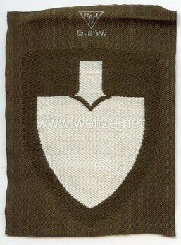 RAD Post-1943 Duty Station Badge Obverse