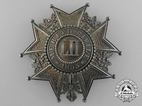 Order of Civil Merit, Grand Cross Breast Star Obverse