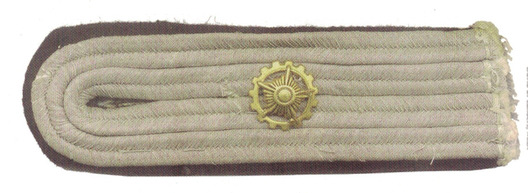 TeNo Gemeinschaftsführer 1940 Officer pattern Shoulder Boards Obverse