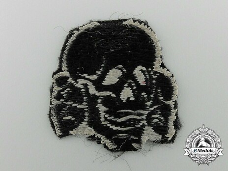 Allgemeine SS NCO/EM's Cloth Cap Death's Head Reverse