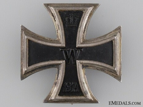 Iron Cross 1914, I Class Cross, by Fr. Sedlatzek Obverse