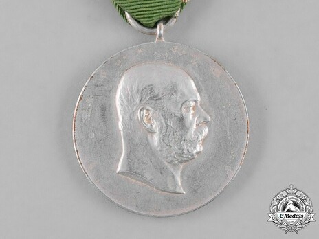 Medal for 50 Years of Reign, in Silver Obverse