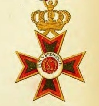 Order of Ludwig, II Class Knight's Cross (in gold) Obverse