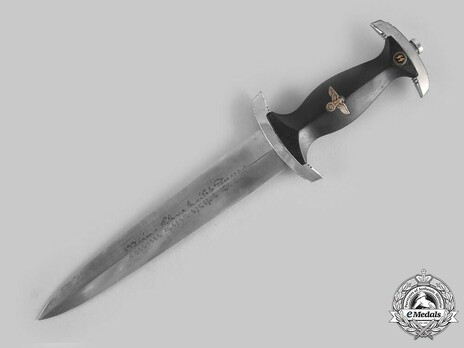 Allgemeine SS M36 Chained Service Dagger Obverse