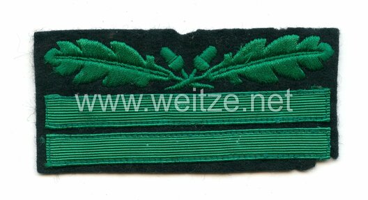 Waffen-SS Obersturmführer Sleeve Rank Insignia Obverse