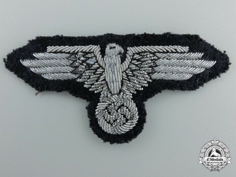 Waffen-SS Officer's Cloth Cap Eagle Obverse