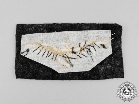 Pilot Wings (with embroidery) Reverse