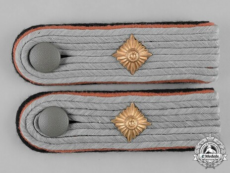 Waffen-SS Reconnaissance (1940-42) Obersturmführer Shoulder Boards Obverse