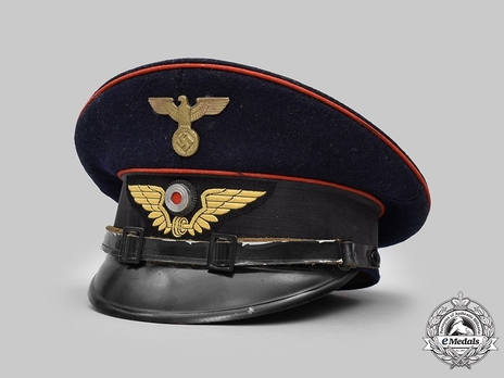 Reichsbahn 1941 Pattern Pay Group Lower Ranks Visor Cap Profile