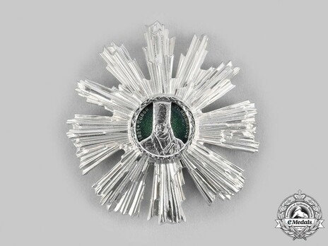 Order of Tudor Vladimirescu, III Class Breast Star (silvered)