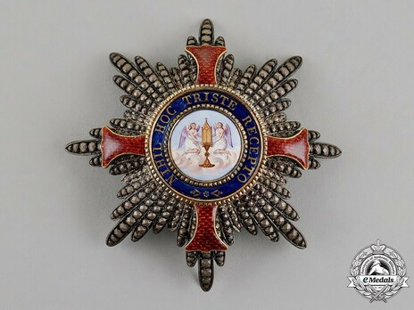 Order of the Redeemer, Grand Officer Breast Star  Obverse