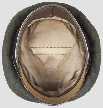 Allgemeine SS NCO/EM's Field-Grey Visor Cap Interior