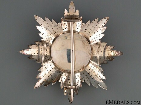 Order of the Redeemer, Type II, Grand Cross Breast Star Reverse
