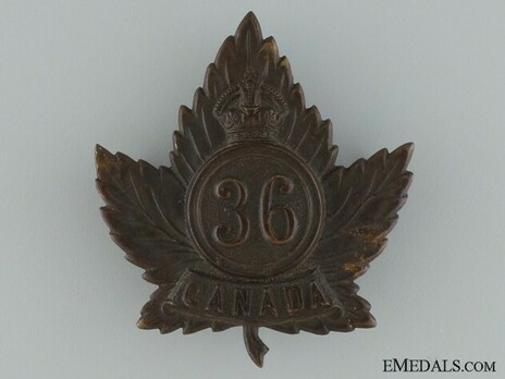 Other Ranks Cap Badge Obverse