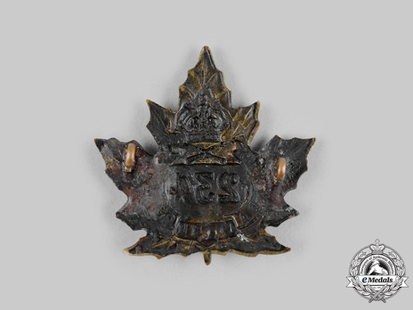 234th Infantry Battalion Other Ranks Cap Badge Reverse