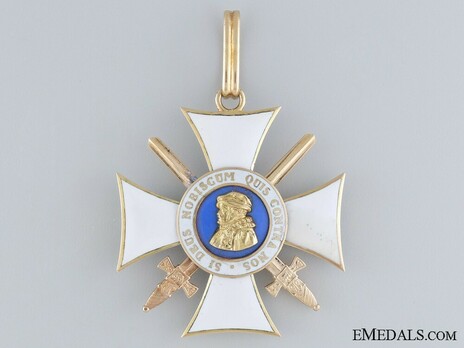 Order of Philip the Magnanimous, Type II, Commander with Swords (in gold) Obverse