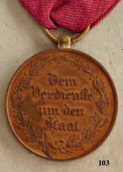 Civil Merit Medal in Bronze