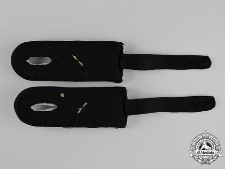 Waffen-SS Engineers Obersturmführer Shoulder Boards Reverse