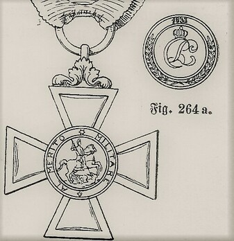 Military Order of St. George, III Class Knight Obverse and Reverse