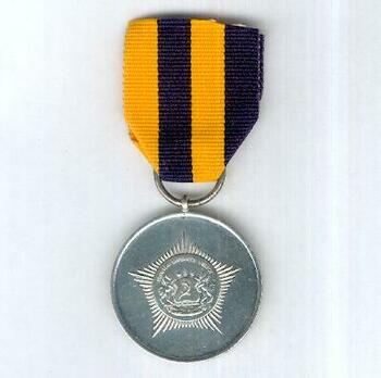Lesotho Mounted Police Service Long Service and Good Conduct Medal Obverse